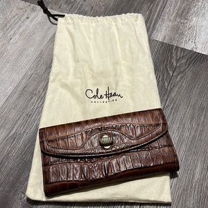 Cole Haan Collection wallet new with duster